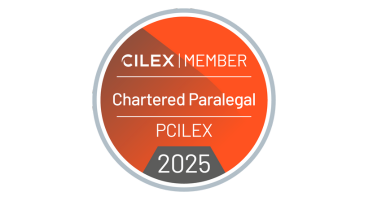 CILEX Member Chartered Paralegal PCLIEX 2025 logo