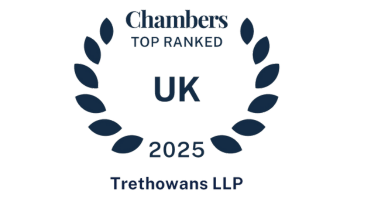 Chambers Top ranked UK 2025 Trethowans