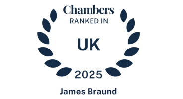 Chambers ranked 2025 James Braund