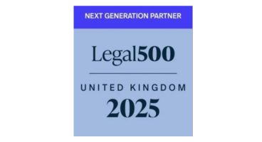 Next Generation Partner Legal 500 United Kingdom 2025