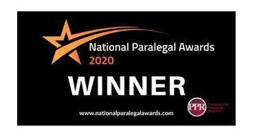Paralegal awards 2020 Dawn Gore