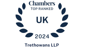 Chambers top ranked 2024 Trethowans logo