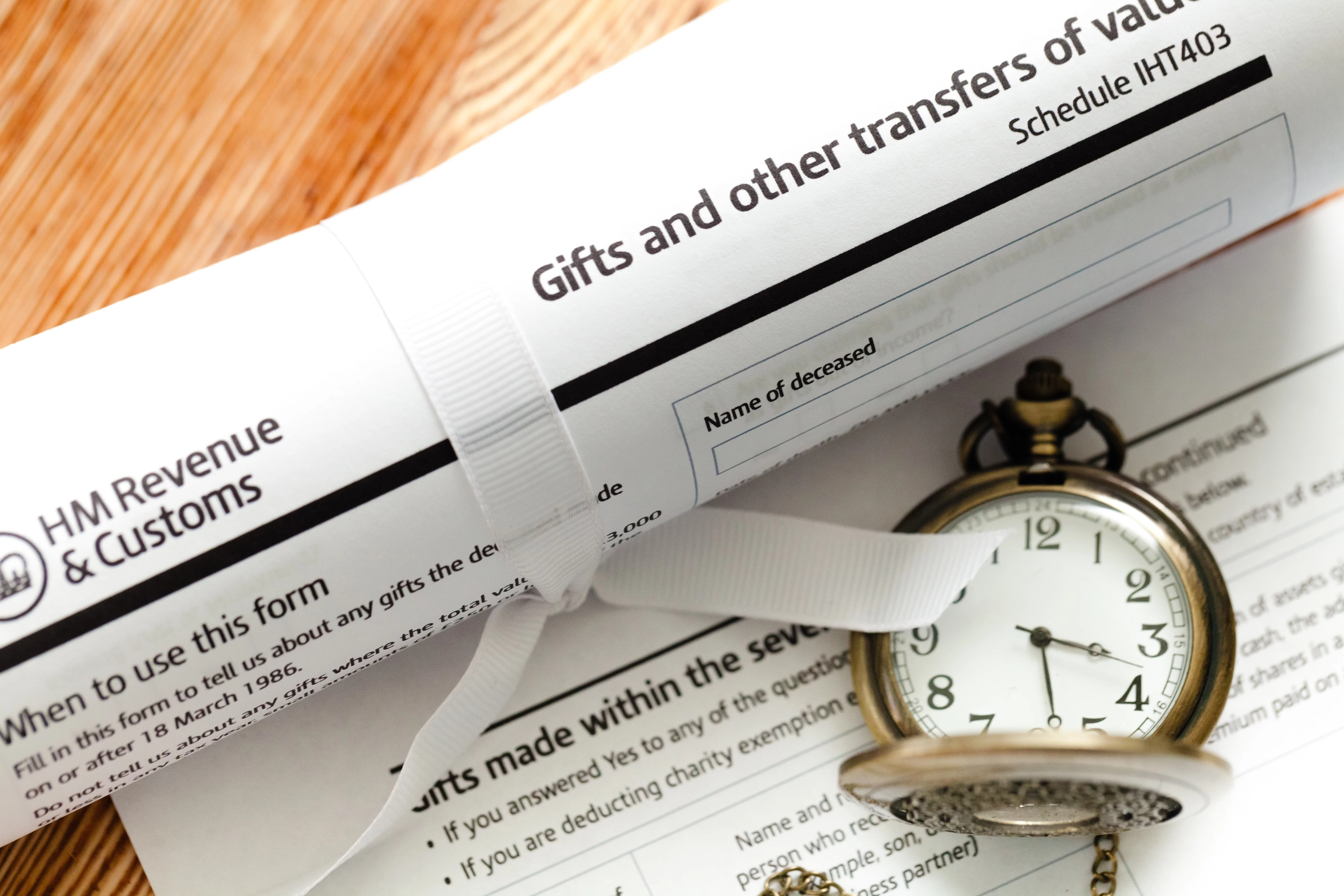 Document – Tax of gifts and other transports of value