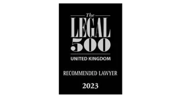 Legal 500 2023 recommended lawyer