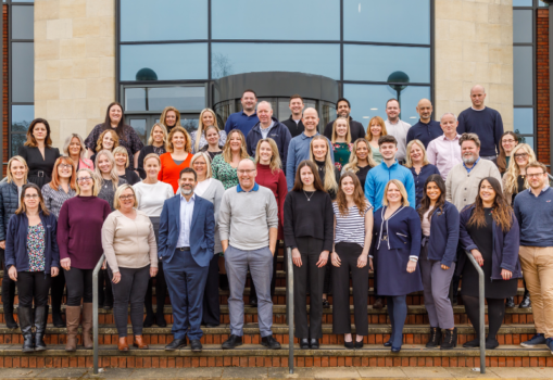 Photo of Trethowans staff outside Southampton office