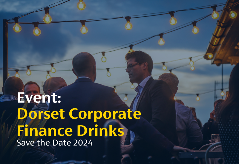 Dorset Corporate finance drinks 2024