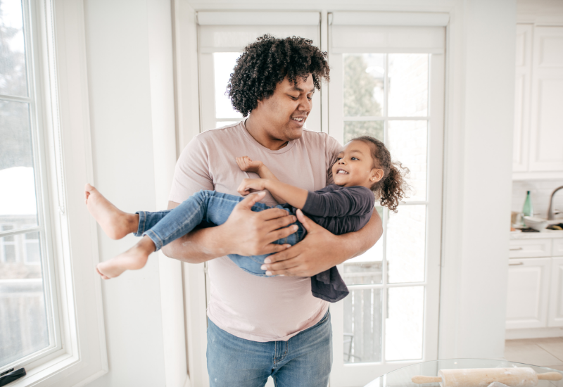 24. Father and daughter