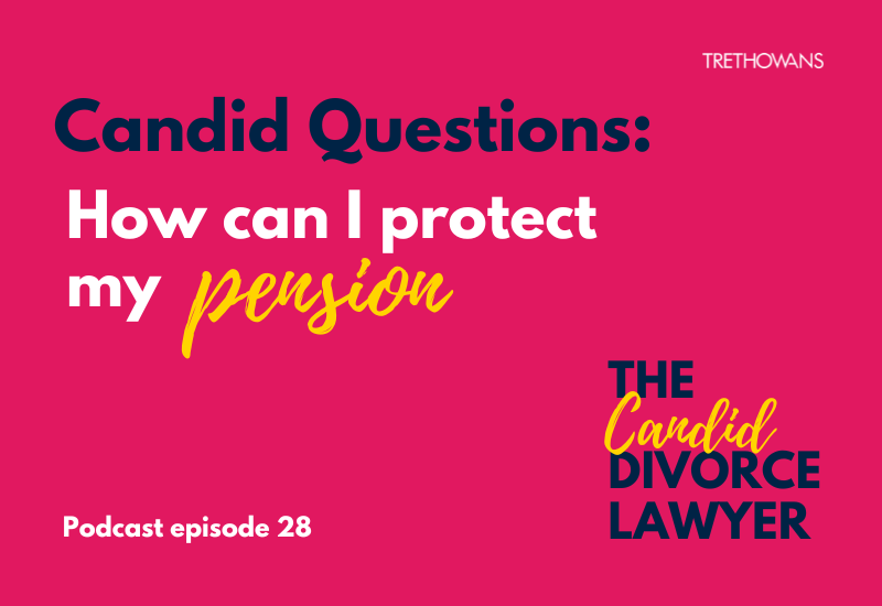 Candid Questions: How can i protect my pension? CDL Podcast episode 28