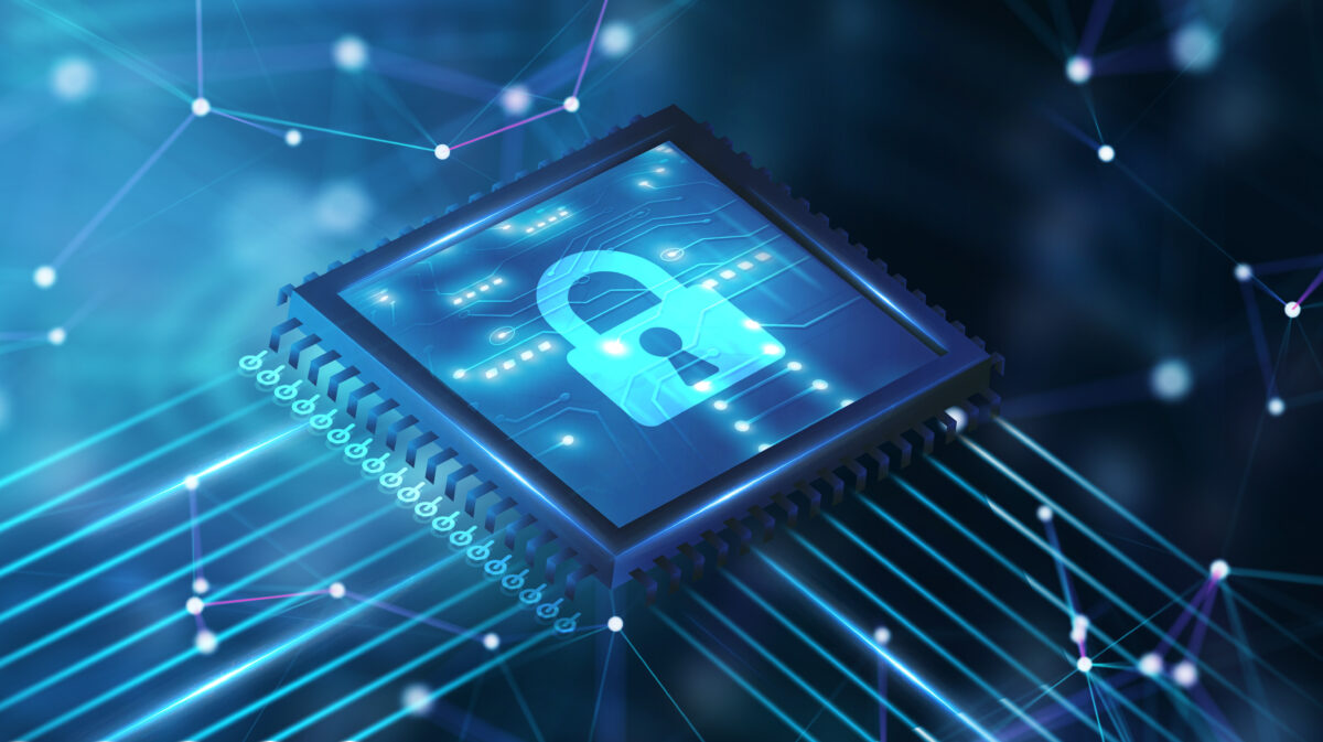 Cyber security data protection business technology privacy concept.