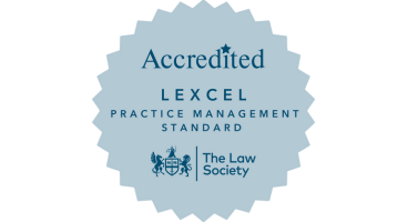 Accredited LEXCEL practise management standard logo