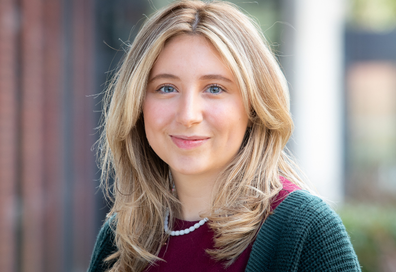 a portrait photo of ellie stubbington