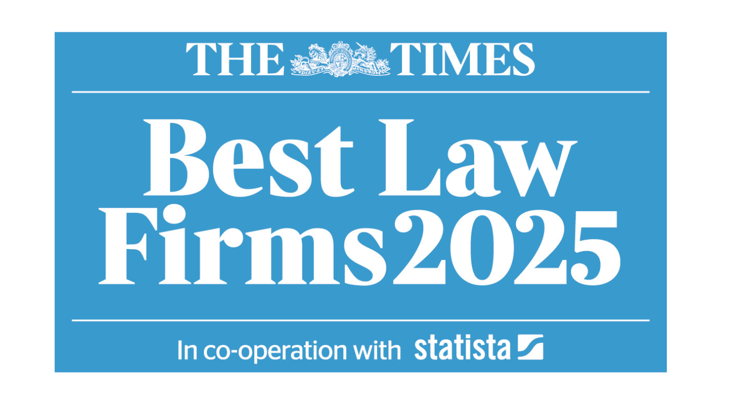 Times best law firm 2025 - Hero 1440x800