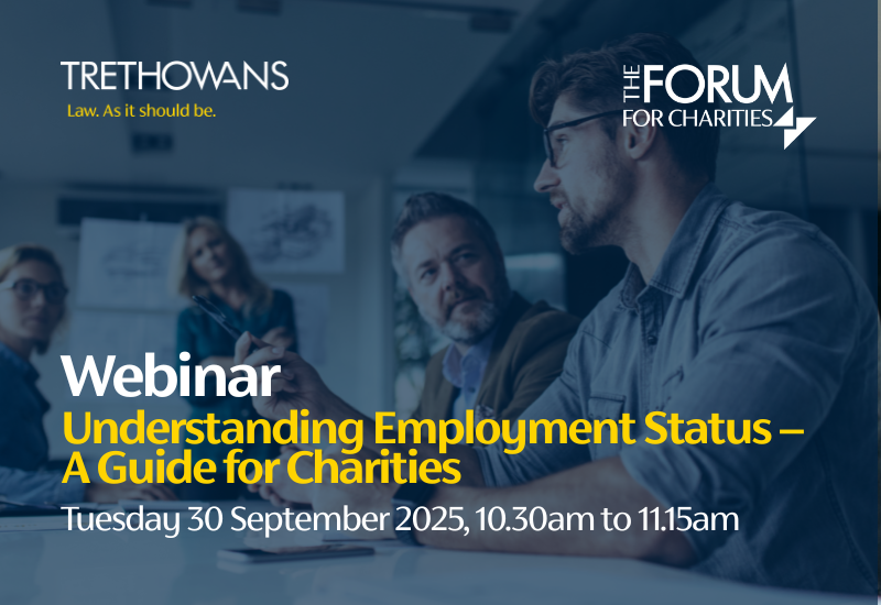 Webinar – Understanding Employment Status – A Guide for Charities (1)