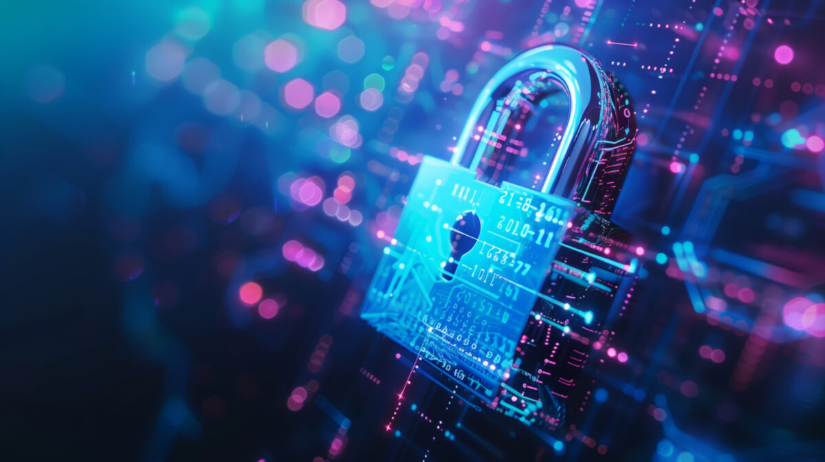 Data protection padlock