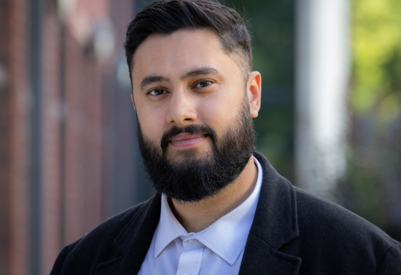 Portrait photo of Aran Bains